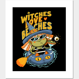 Beach witch Posters and Art